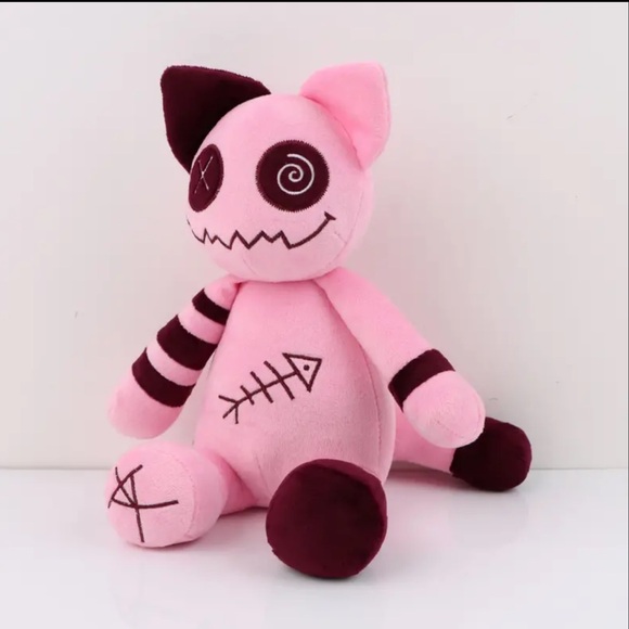 🆕 Adorable 28CM Zombie Cat Plush Toy - Soft Stuffed Animal Gift for Kids - Picture 4 of 13